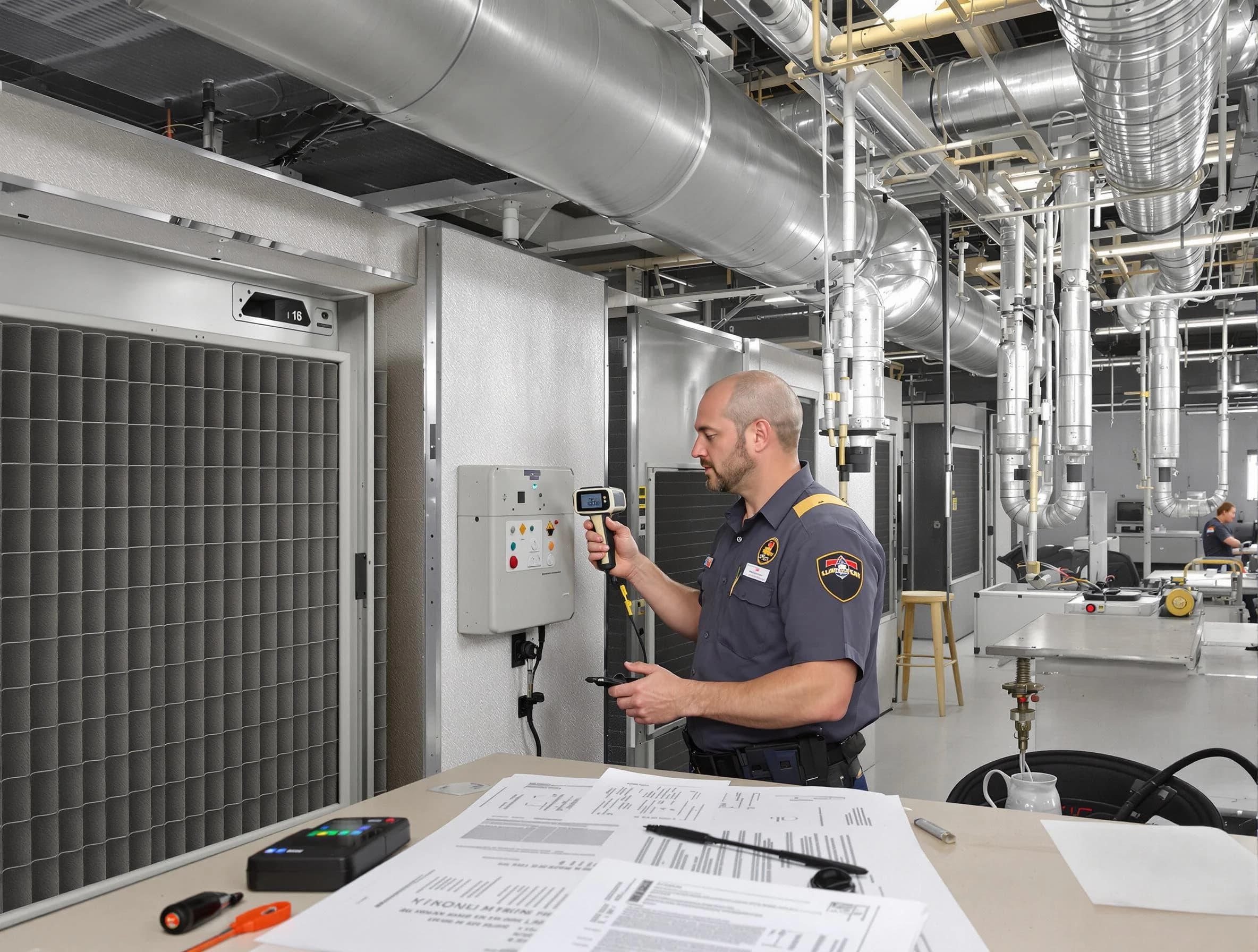 Professional filter system inspection by North Huntingdon Air Duct Cleaning in North Huntingdon