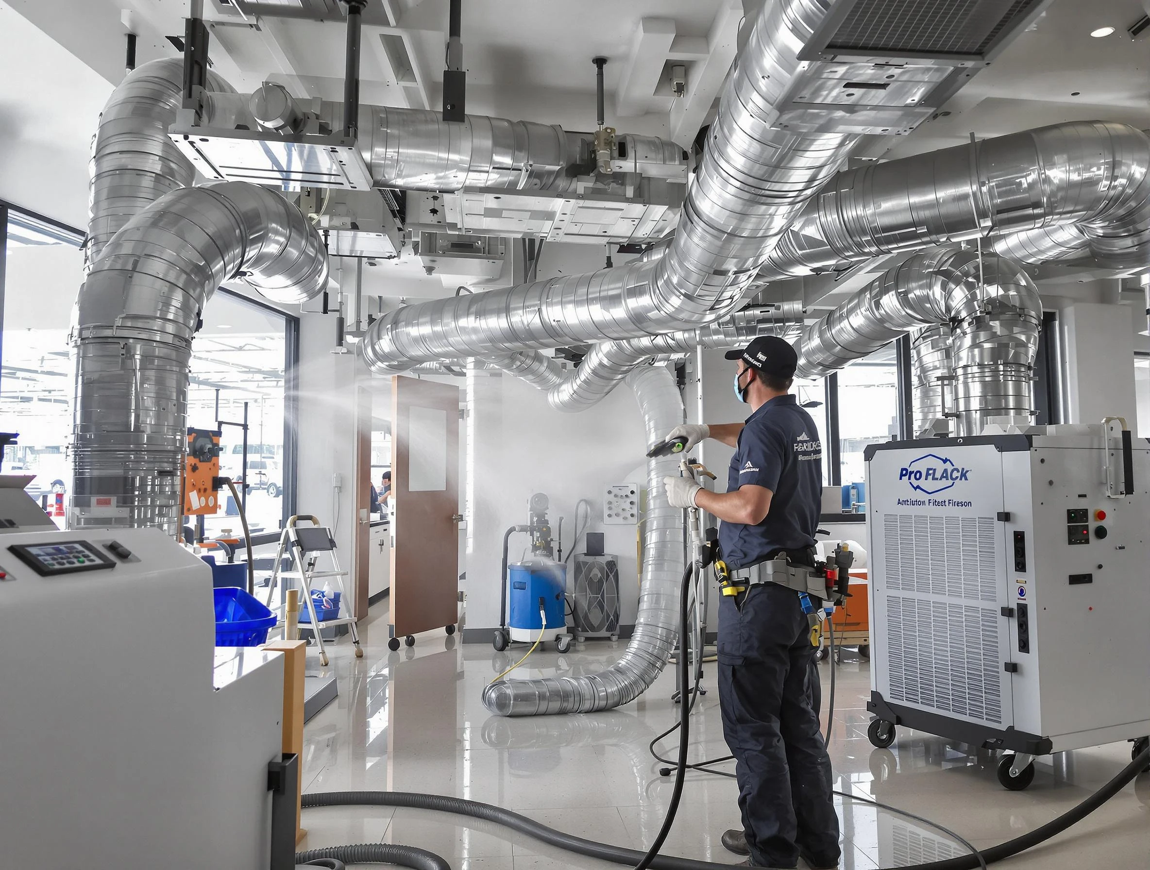 Negative Pressure Air Duct Cleaning in North Huntingdon