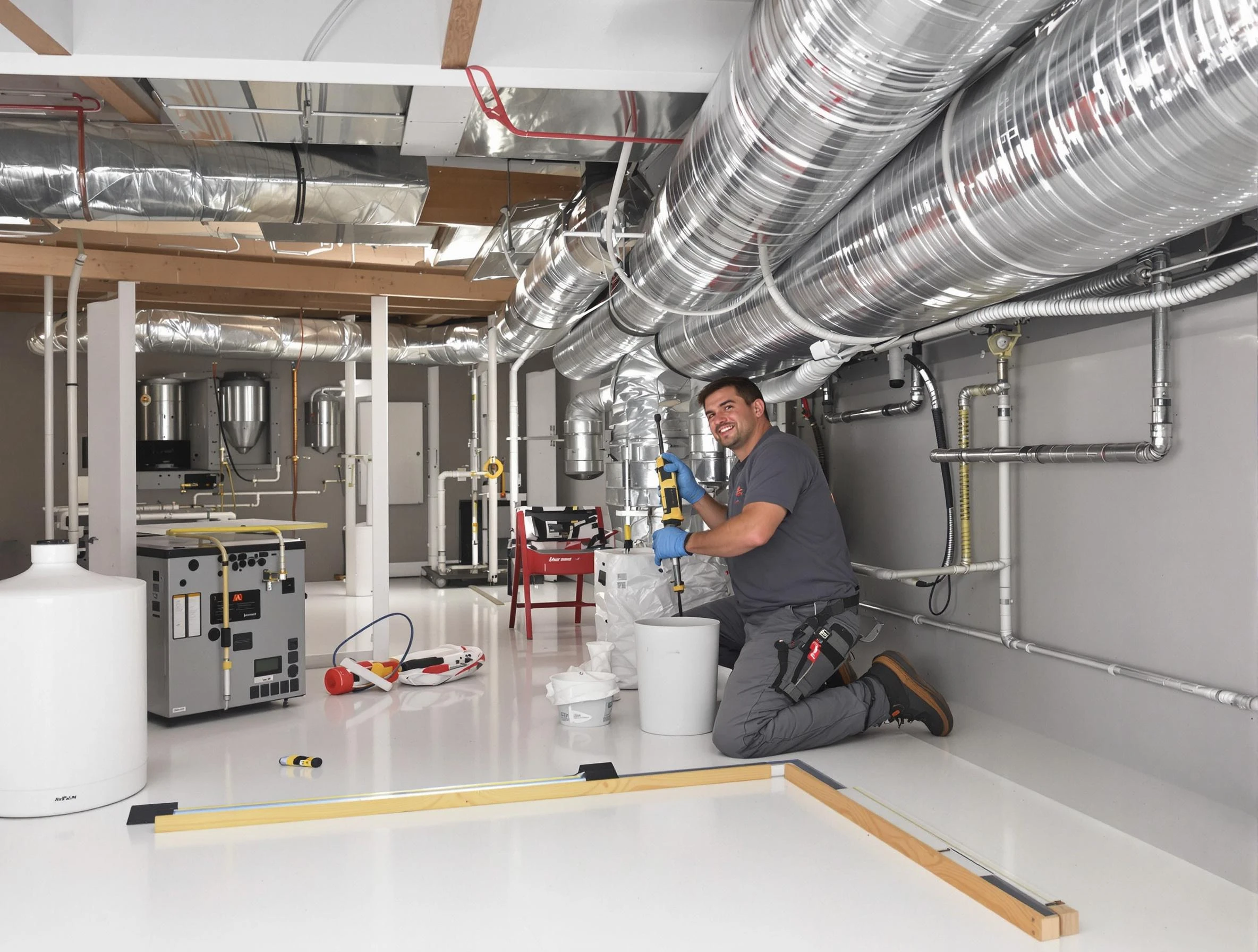 Professional duct sealing service by North Huntingdon Air Duct Cleaning in North Huntingdon