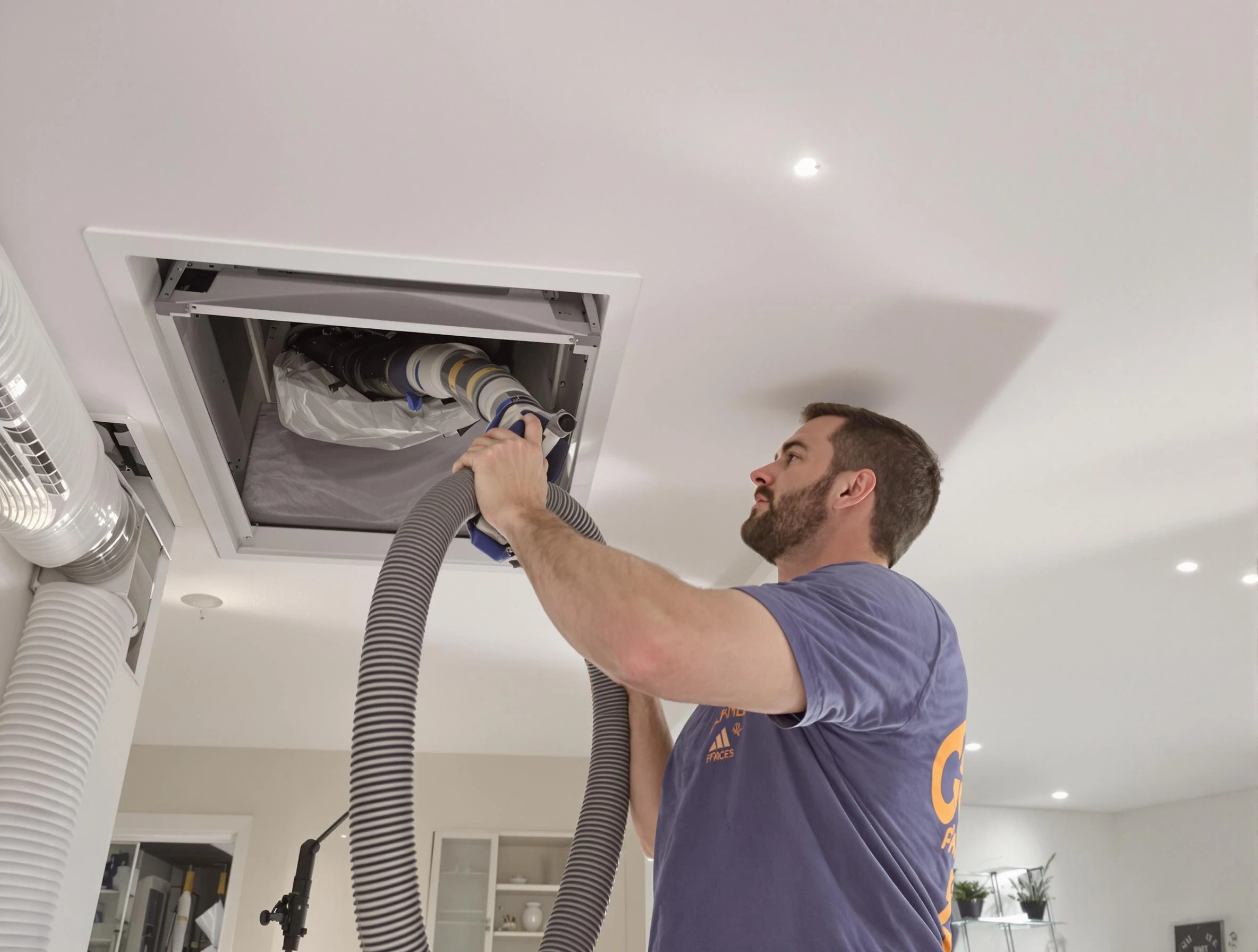 Precision indoor duct cleaning by North Huntingdon Air Duct Cleaning in North Huntingdon