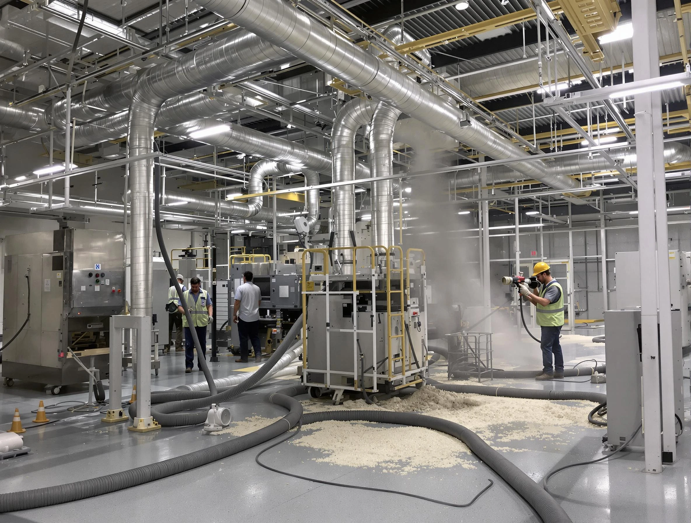 Heavy-duty industrial duct cleaning by North Huntingdon Air Duct Cleaning in North Huntingdon